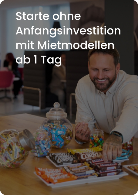 Starte ohne Anfangsinvestition mit Mietmodellen ab 1 Tag