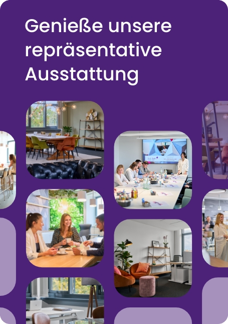 Genieße unsere repräsentative Ausstattung